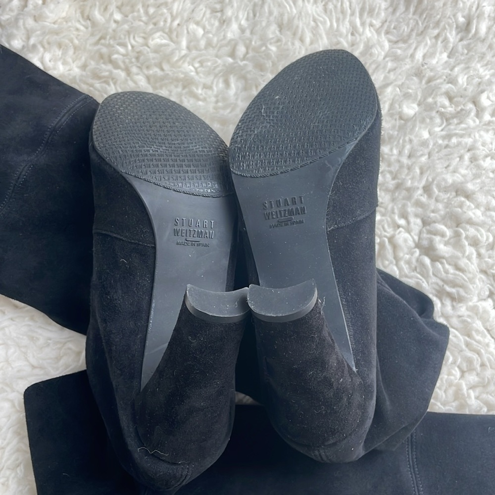 Stuart Weitzman Highland in Black. New without box. Size 9M - Picture 8 of 11